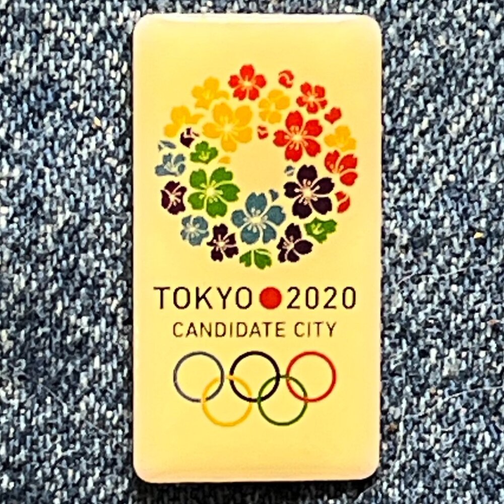 Olympic Bid Pin Candidate City  2020 ~ Tokyo